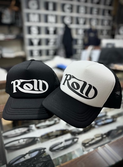 ROLL Cursive-Logo Mesh Cap | PRODUCTS | ROLL